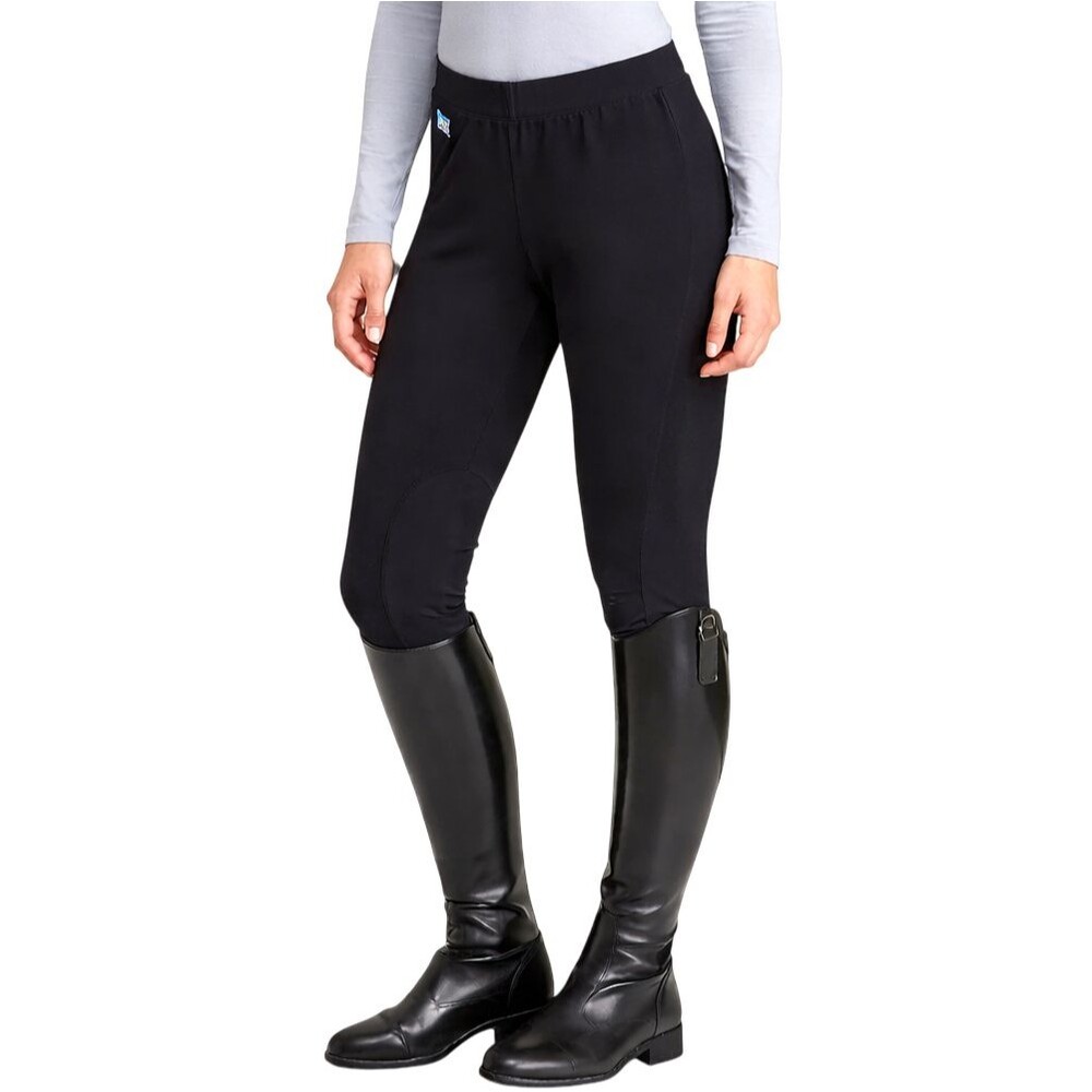 Irideon Knee-Patch Riding Tights Womens Large Long Stretch Equestrian Breeches